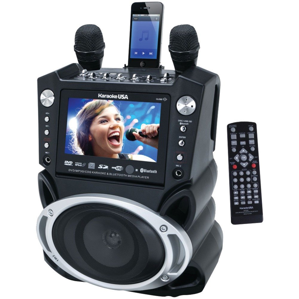 Amazon.com: Karaoke USA GF830 Karaoke System with 7