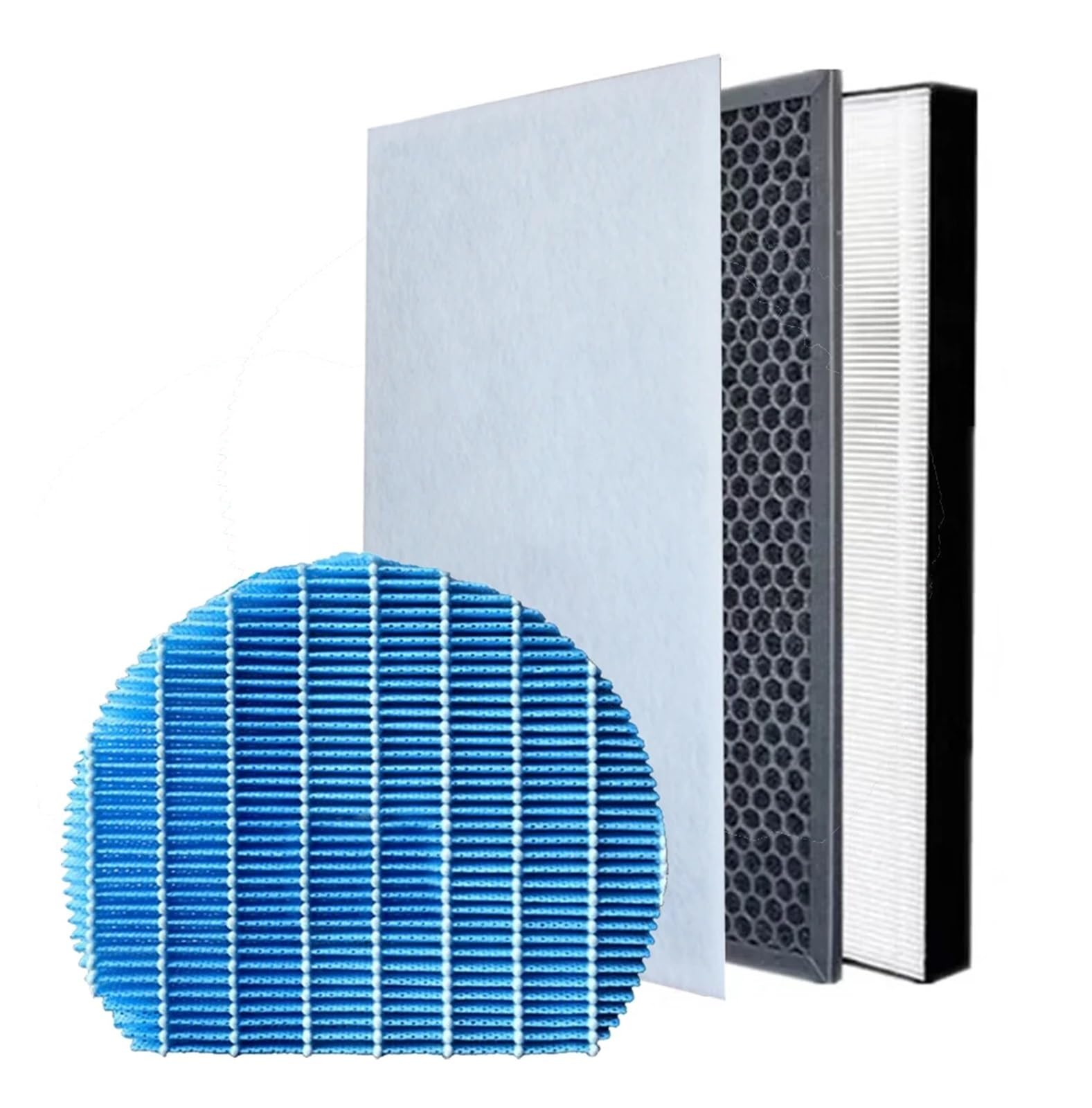 Filtro HEPA H14 FZ-A50HFE FZ-A50DFE De Repuesto For Purificador De Aire, Filtro De Carbón HEPA, Compatible Con Sharp KC-A50(3pcs)