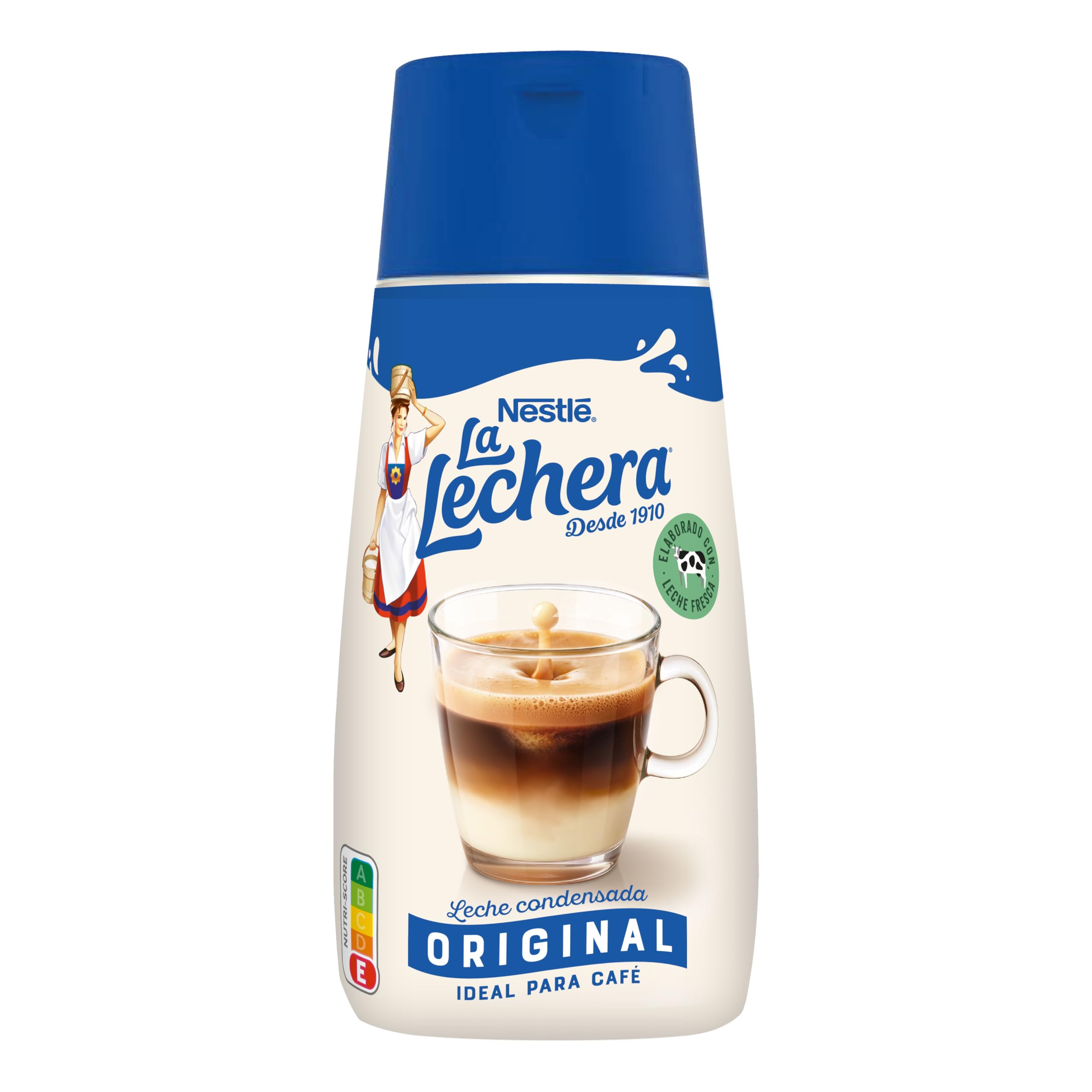 NESTLÉ LA LECHERA Leche condensada Entera botella 450g