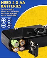 Vista 5 de Ponal Handheld Sewing Machines, Battery Operated Sewing Machine, Easy Operate Sewing Machine for Beginners, Portable Sewing Machine for Various