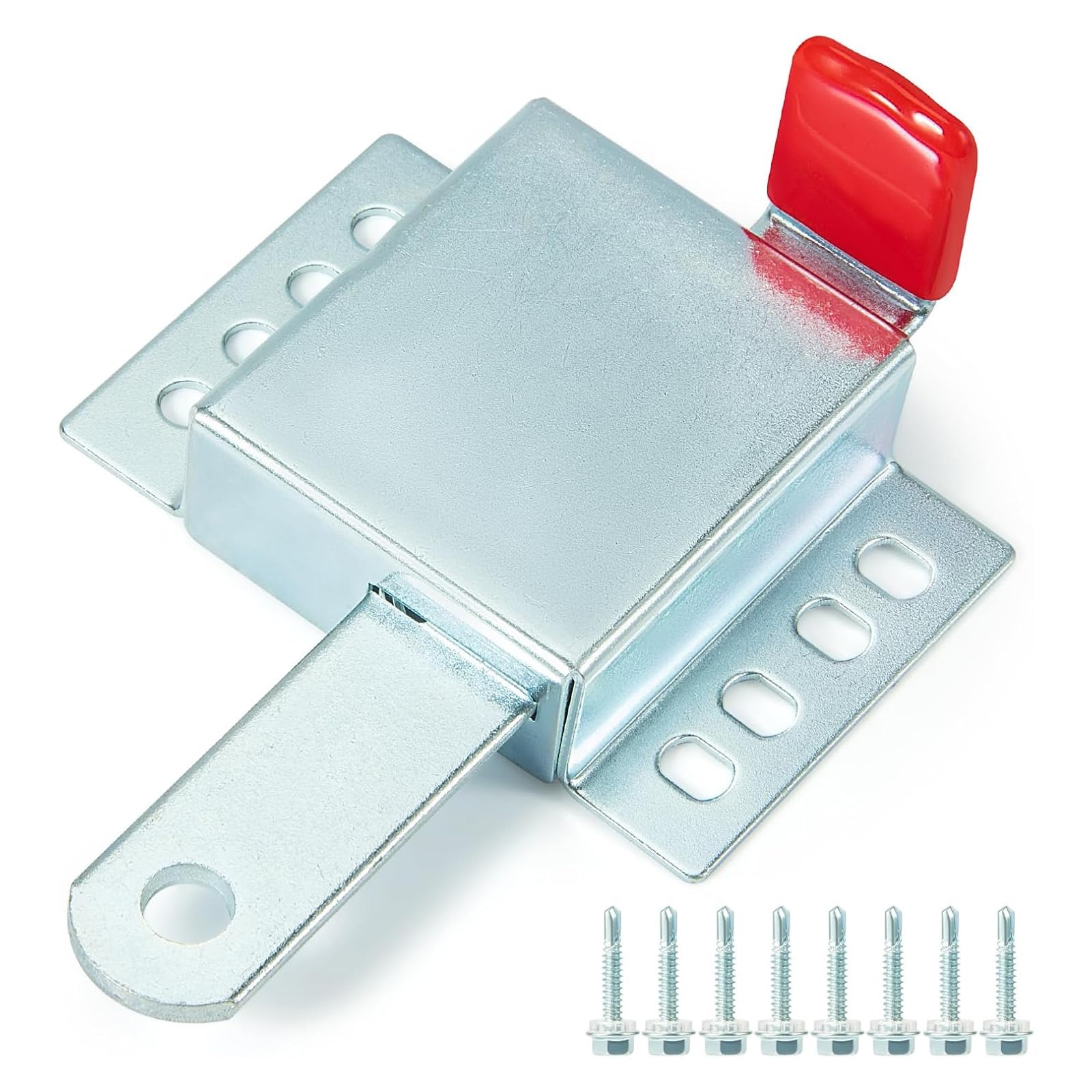 Yhplxyuus Multicolor Not Theft Garage Door Reinforced Steel Bolt Double Side Mounting Erosion Resistant Easy Secure Setups For House Steel Security