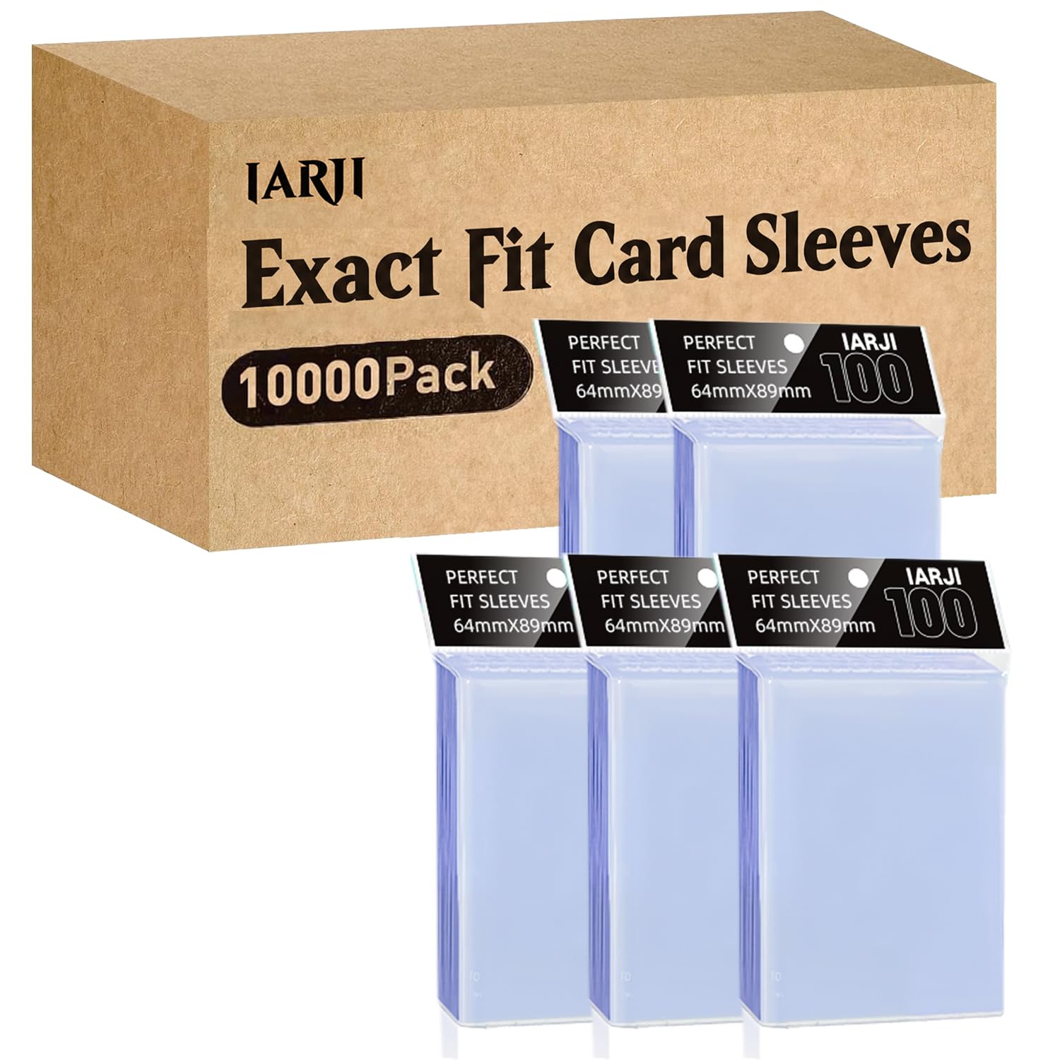 10000ct Perfect Fit Sleeves, Perfect Fit Card Sleeves, Inner Sleeve for MTG