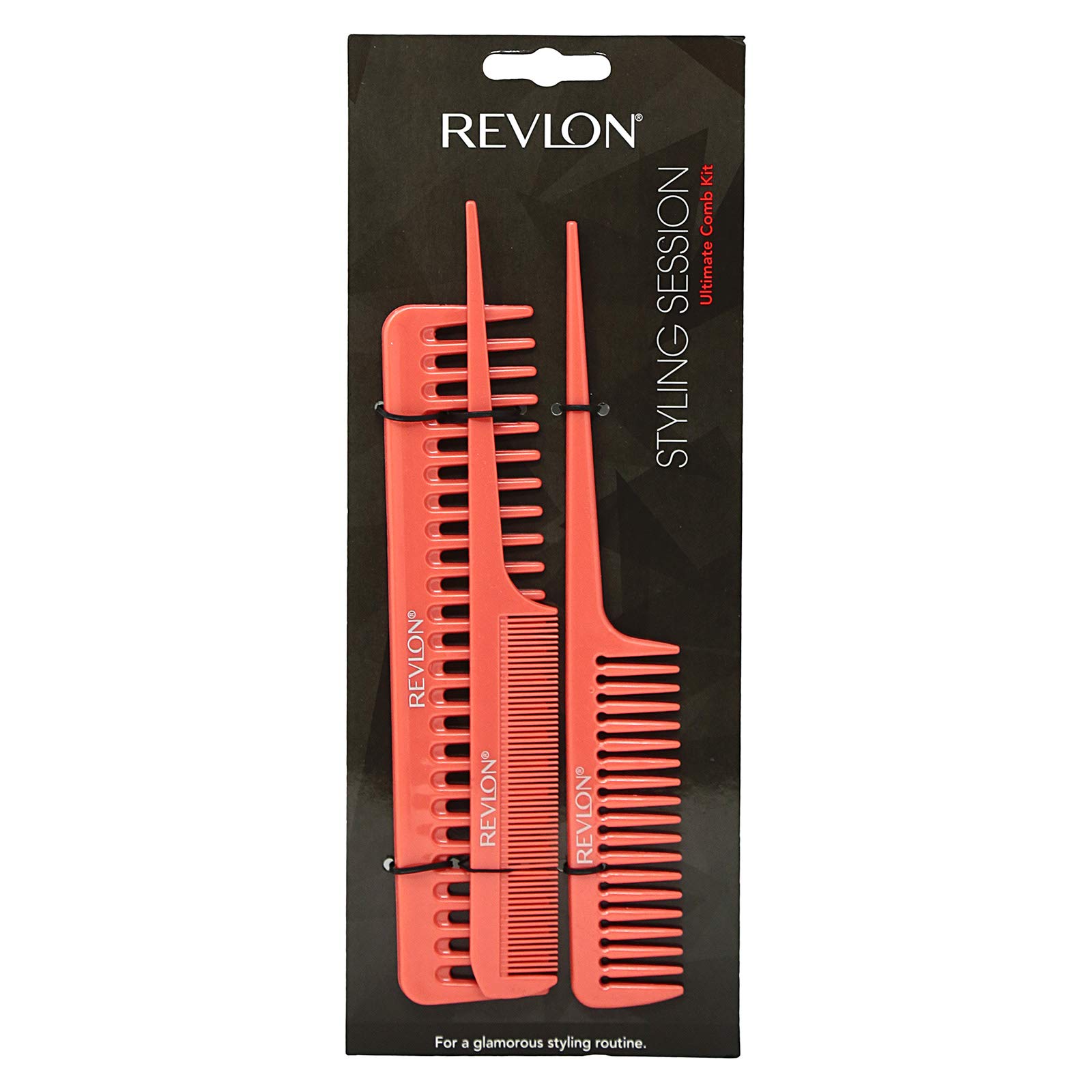 REVLONBCA Styling Session Ultimate Hair Comb Set of 3 Pieces