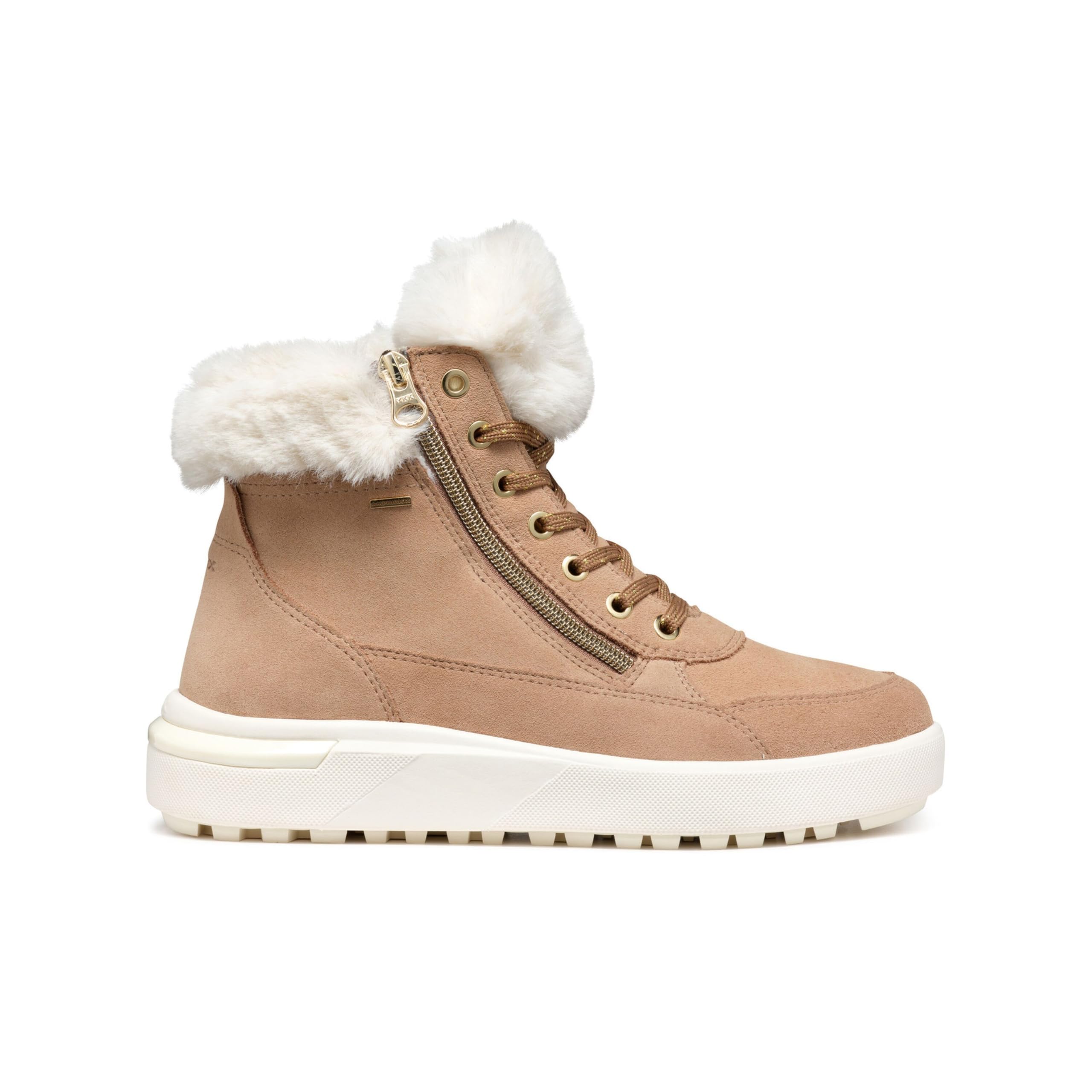 GEOX WOMAN D DALYLA B ABX SNOWBOOTS DK SKIN/OFF WHITE 39_EU
