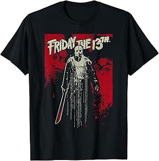 Friday the 13th Jason Drip T Shirt T-Shirt
