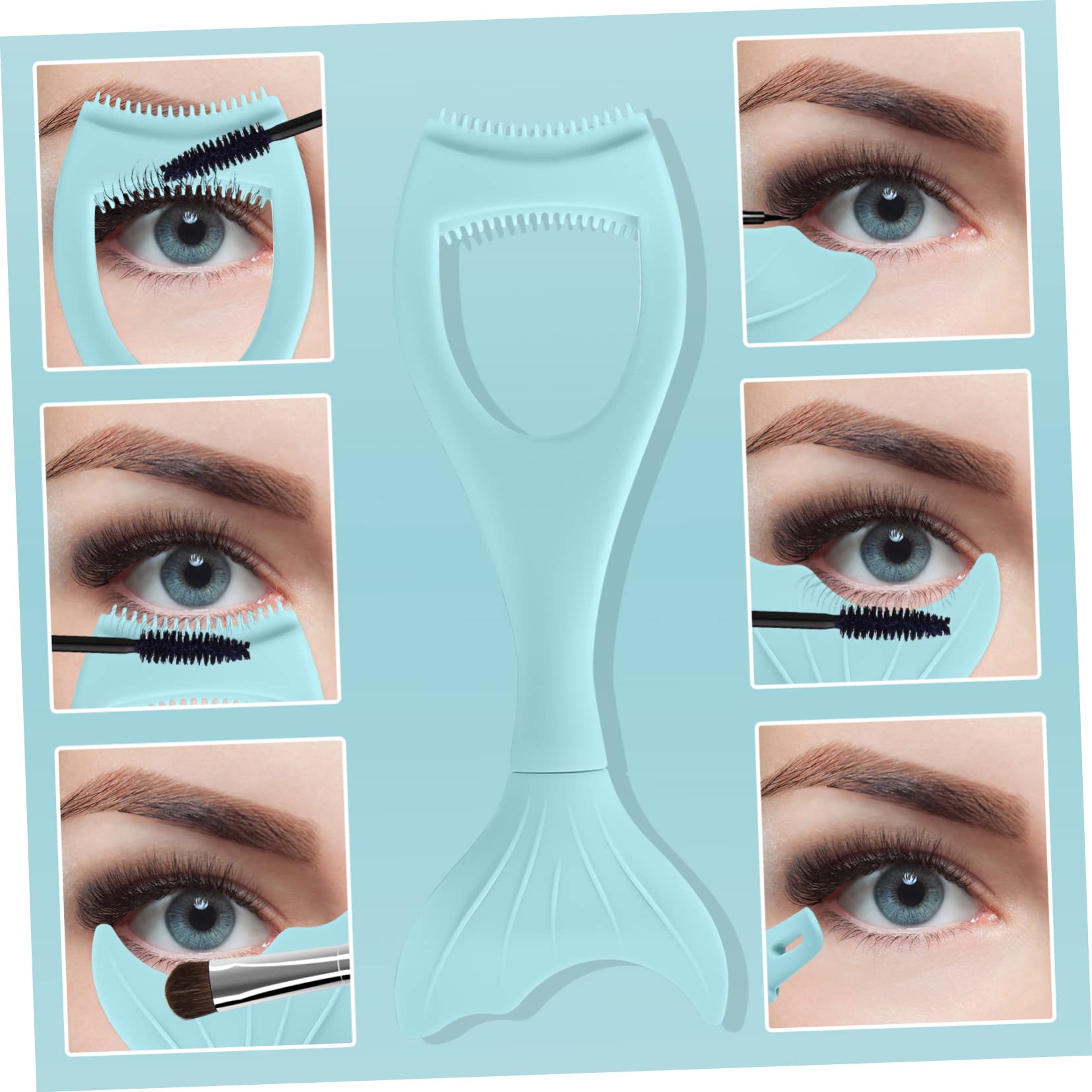 Ipetboom 9pièces Outils De Mascara Garde-mascara Multifonctionnel Pour Maquillage Des Yeux Et Prévient Les Bavures Et Facilite Application