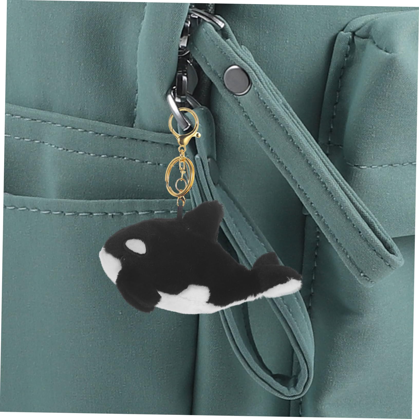 Llavero Colgante De Animales Marinos - Delfín, Ballena, Tiburón, De Piel Sintética, 21.8 Cm, Para Mochilas Y Bolsos