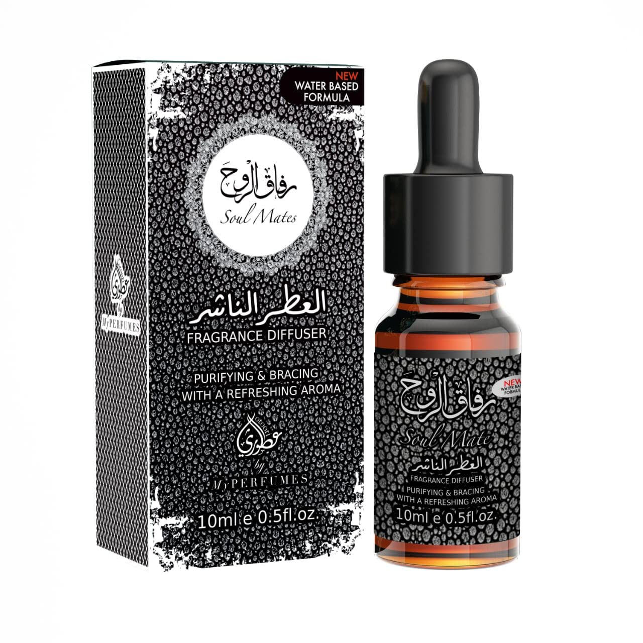 MY PERFUMES SOUL MATES from OTOORI Collection Fragrance Diffuser Oil, Essential Oil or Aroma Oil, 10 ml (SOUL MATES, 10 ml)