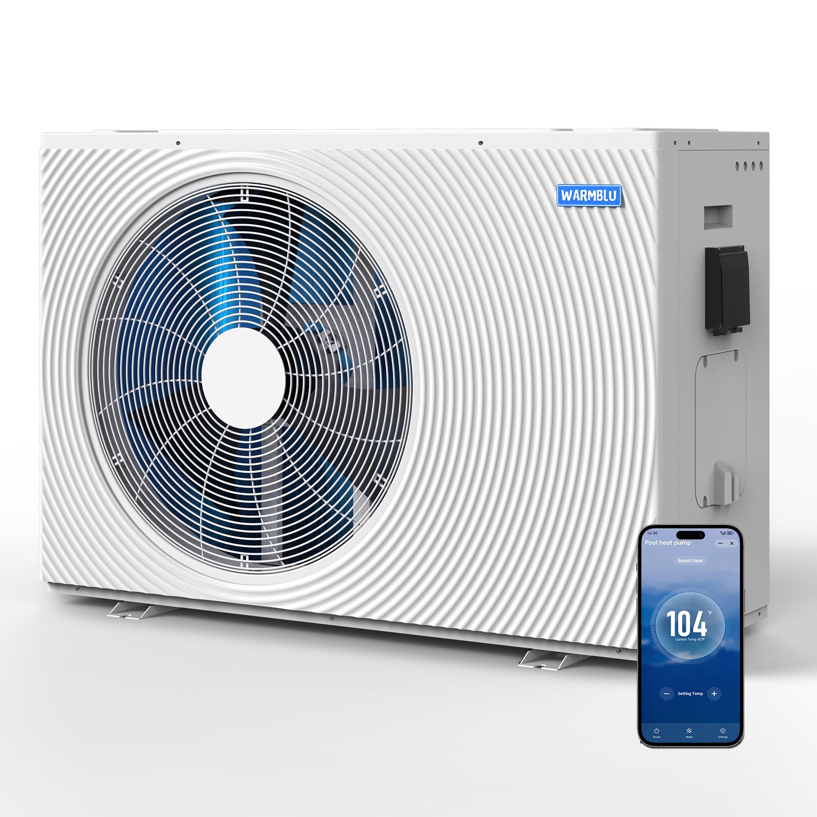 Photo 1 of WARMBLU 28,000 Gallon Inverter Pool Heat Pump