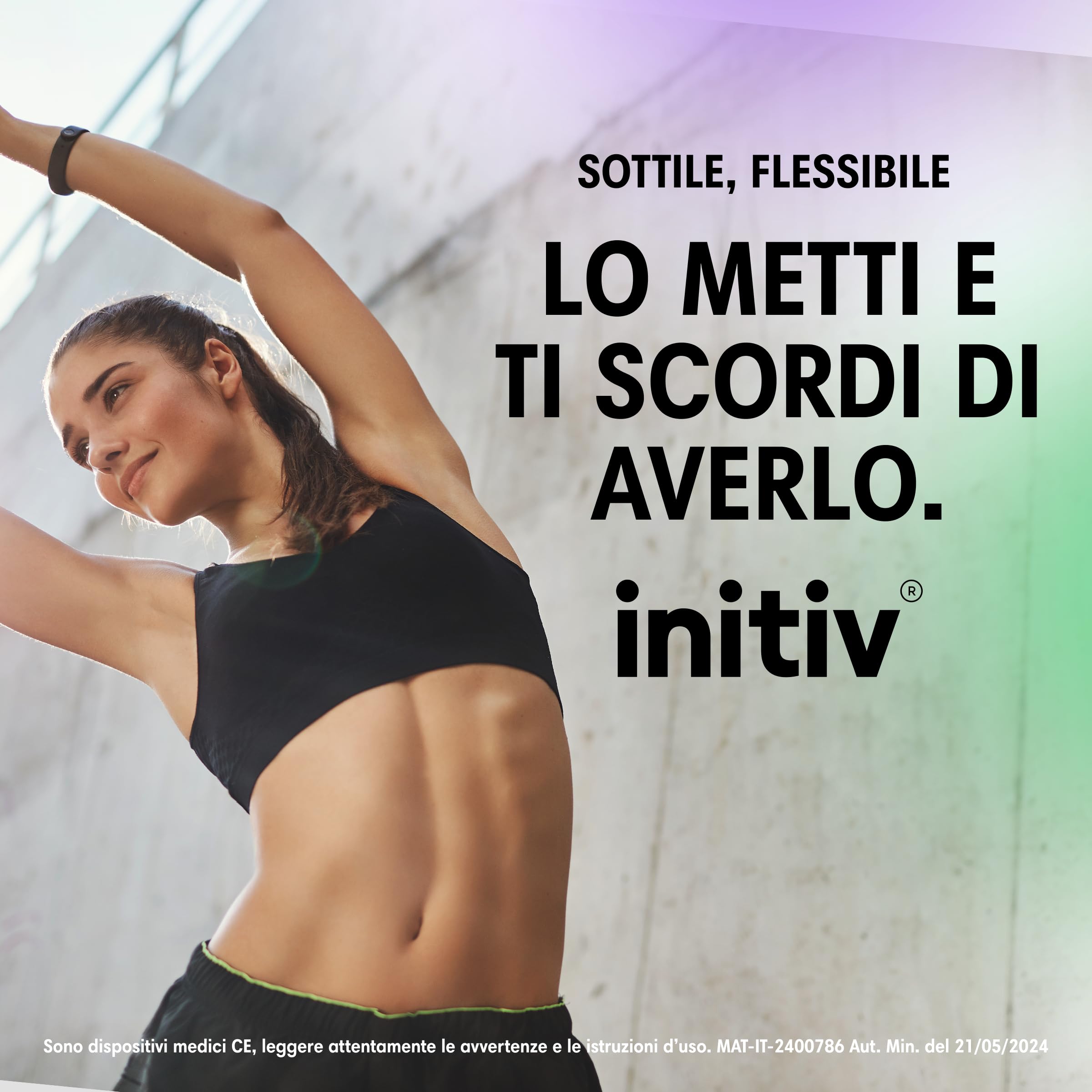 Initiv Cerotti per Spalla, Dolori Muscolari da lievi a moderati, Sollievo fino a 5 giorni se usati in modo continuativo, senza Medicinali - Tecnologia Reflectech, Resistenti all’Acqua (4 Cerotti)