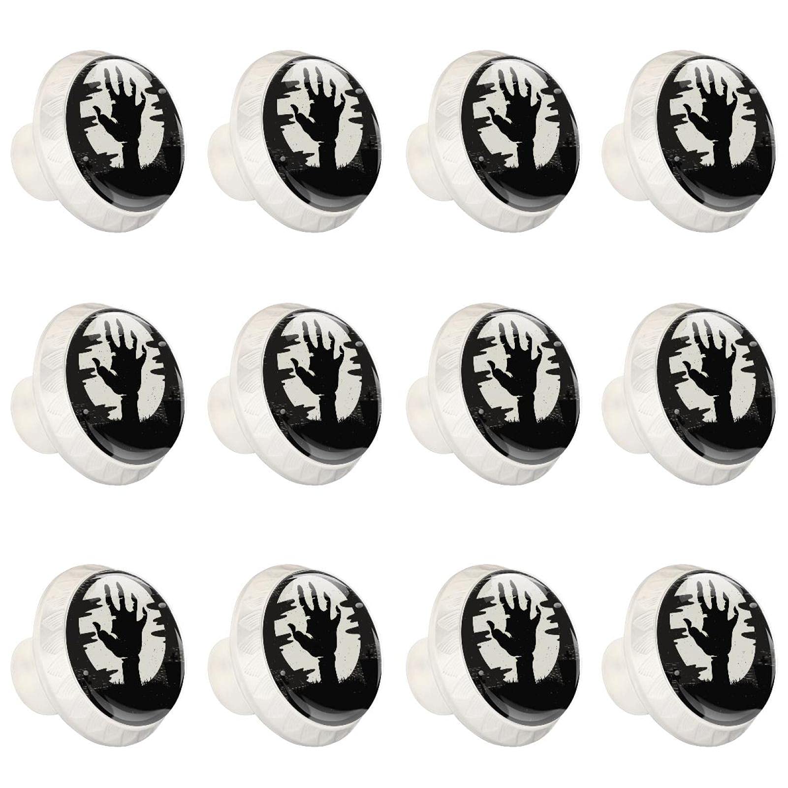 Boutons d'armoires pour décorer la cuisine pendant la fête d'Halloween