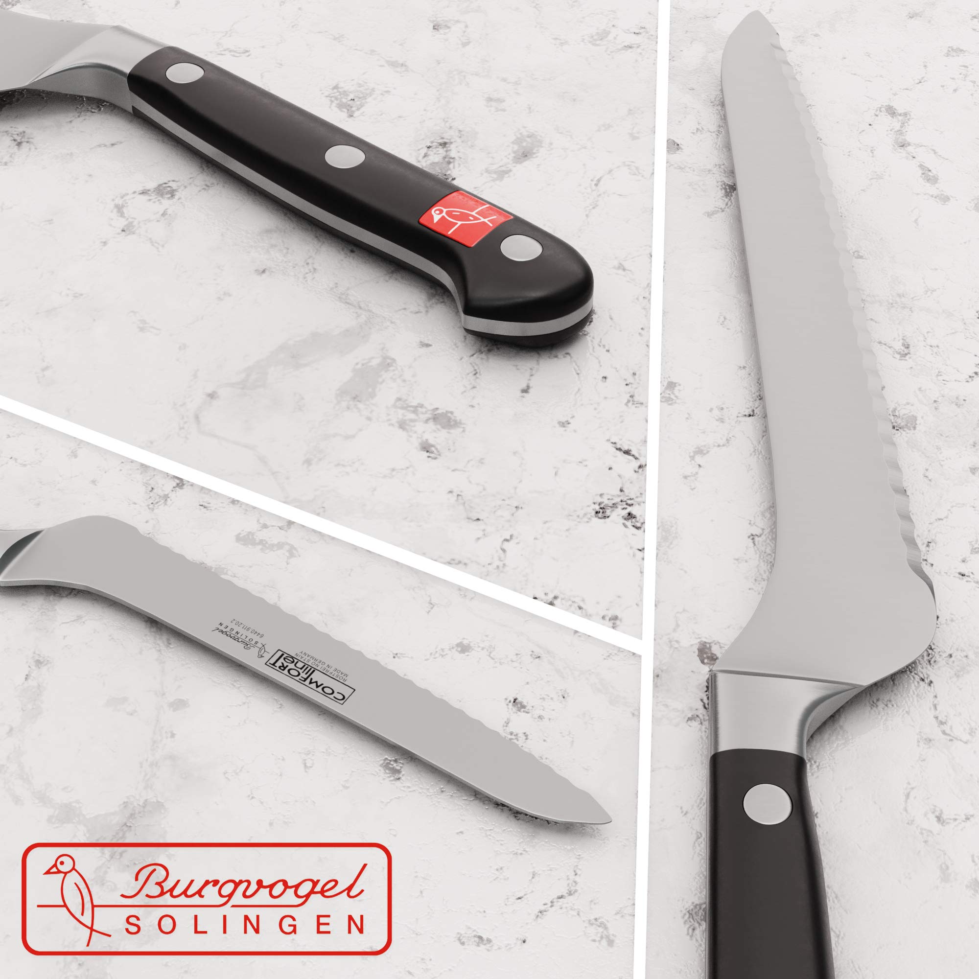 Coltello per il Pane Bergner Uniblade Acciaio inossidabile (20 cm) | Leroy Merlin