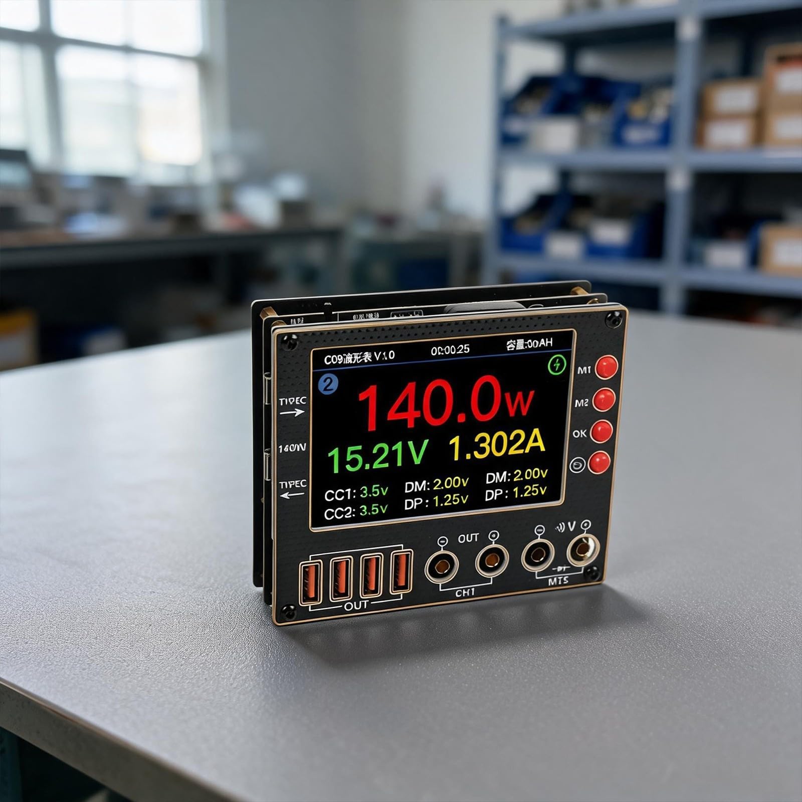 Elektronik-Tester C09 mit 4-Zoll IPS Display(Set 2)