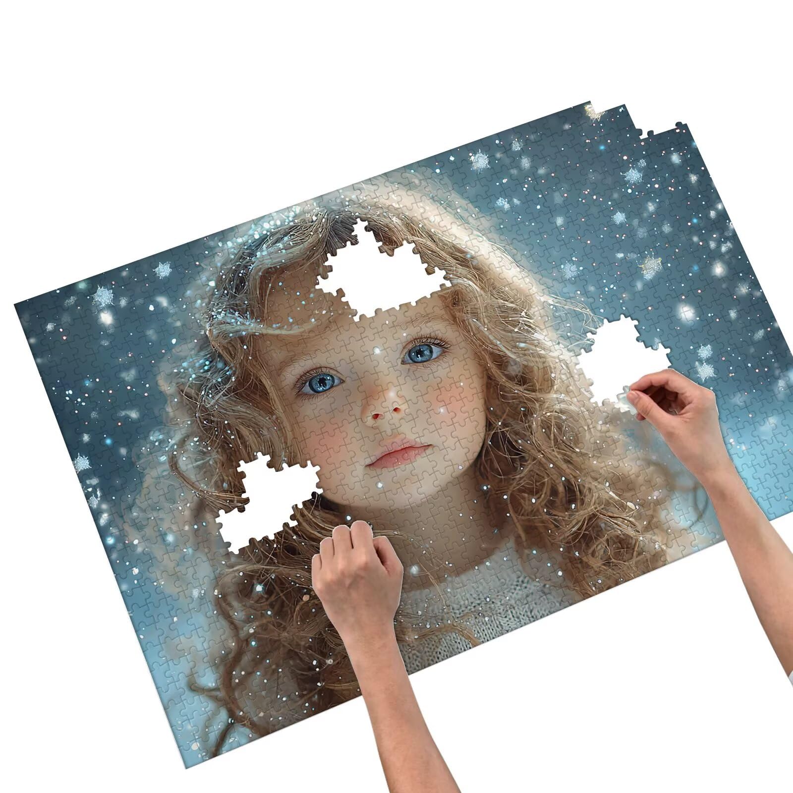 Puzzle 2000 elementów dla dorosłych, dziewcząt, 2000 elementów, z pudełkiem na prezent, drewniane puzzle dla dorosłych, z naturalnym drewnem, prezenty dla kobiet, mężczyzn, duże drewniane puzzle, do