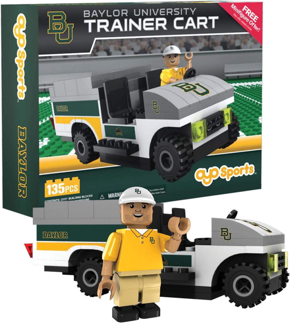 OYONCAA Baylor Bears Trainer Cart