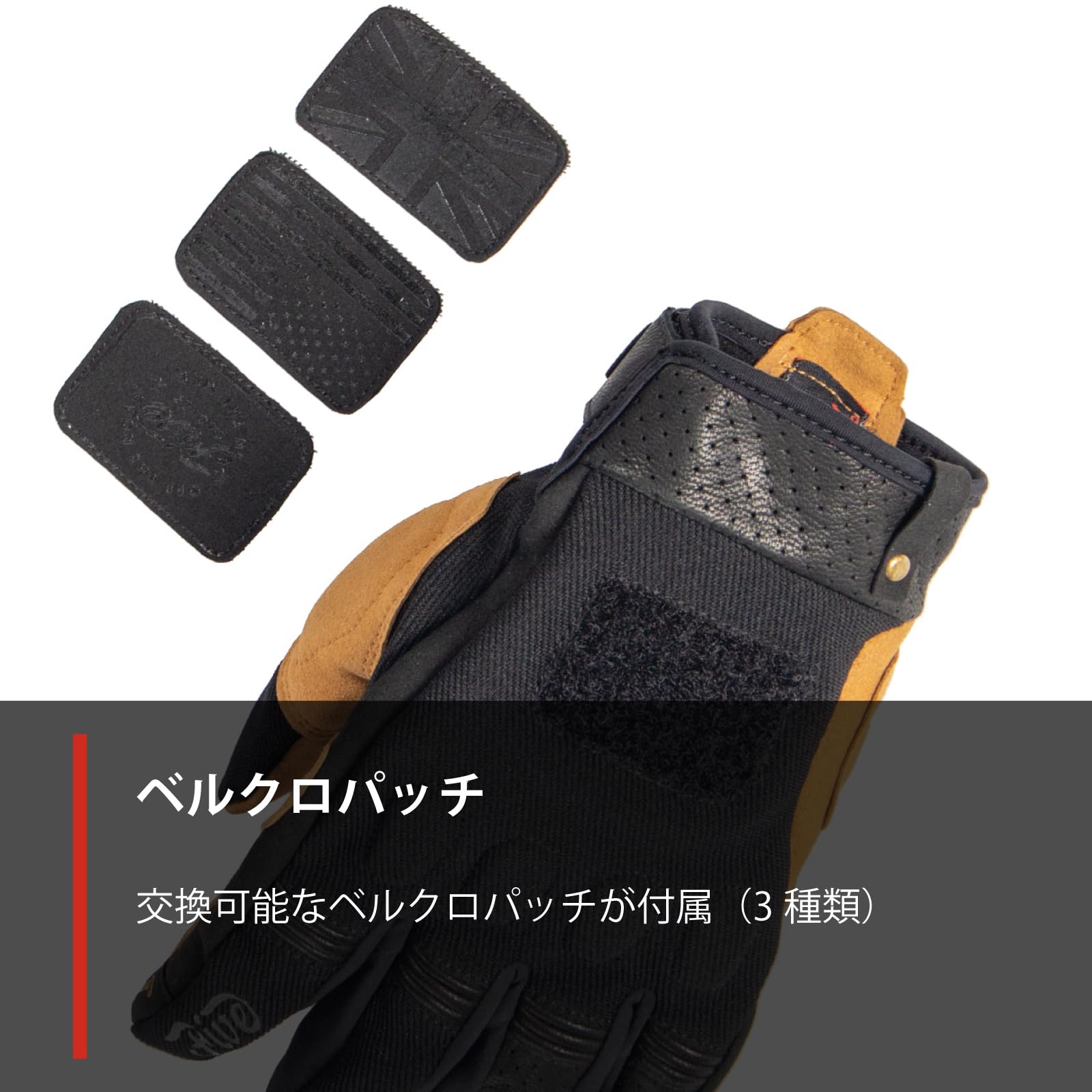 Amazon | ファイブ(FIVE) バイクグローブ カーキ/ブラック (サイズ:XL