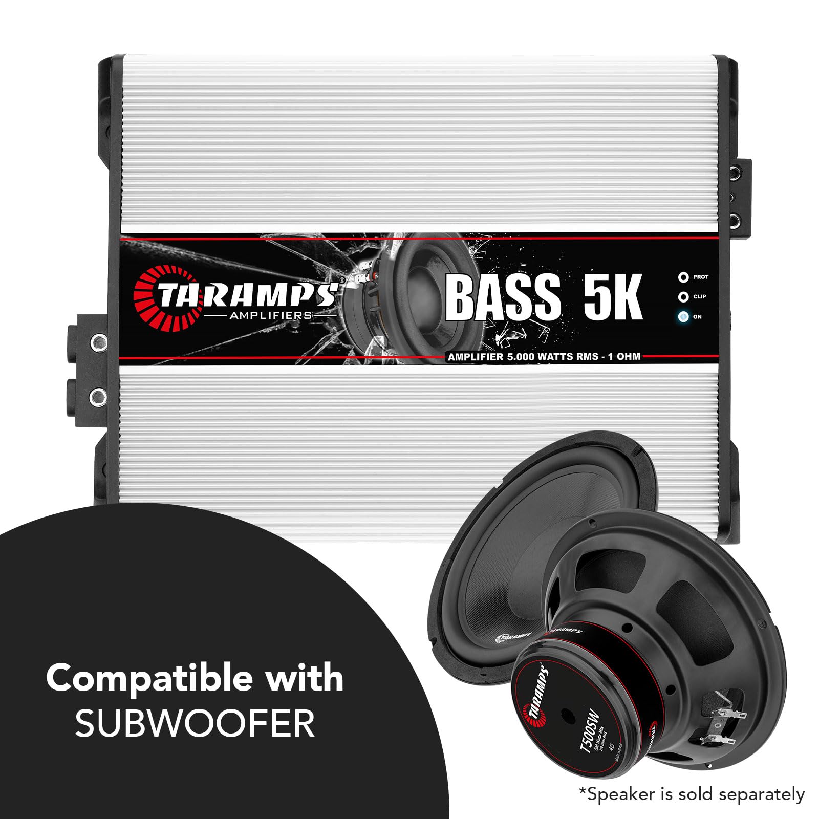 Amazon.co.jp: Taramps Bass 5k 5000ワット Rms カーオーディオアンプ