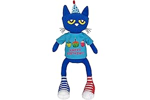Celebrate with Pete The Cat the Party-Ready Plush!