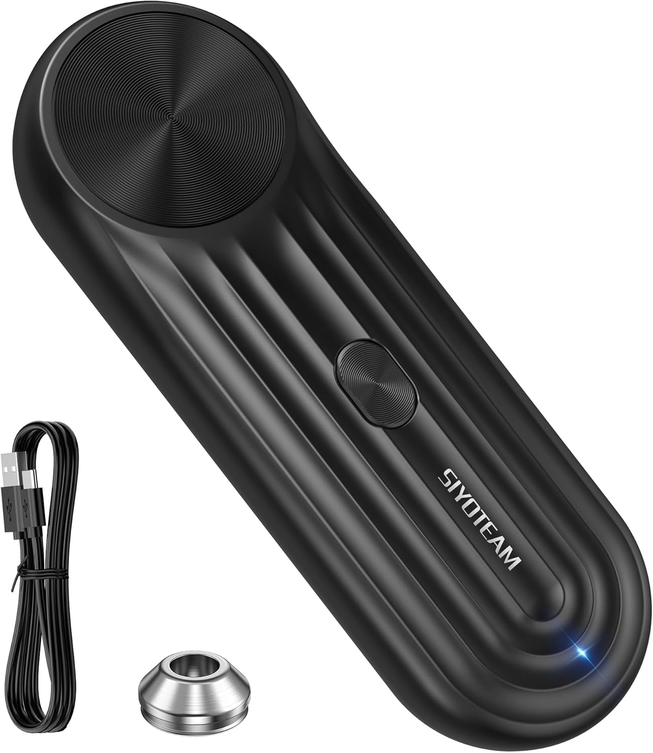 SIYOTEAM Handsfree Electric Can Opener, Automatic Rechargeable Can
