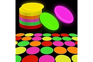 100 Sheets Black Light Paper for Glow Party