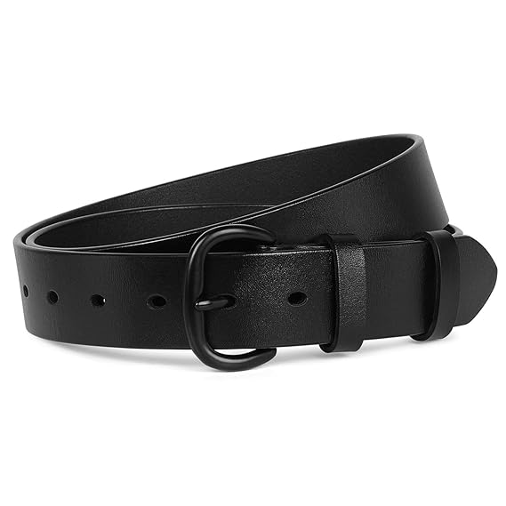 black buckle belts