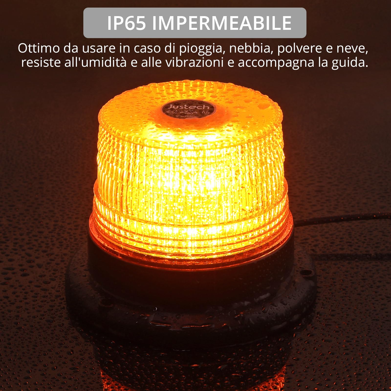 Justech Lampeggiante a LED
