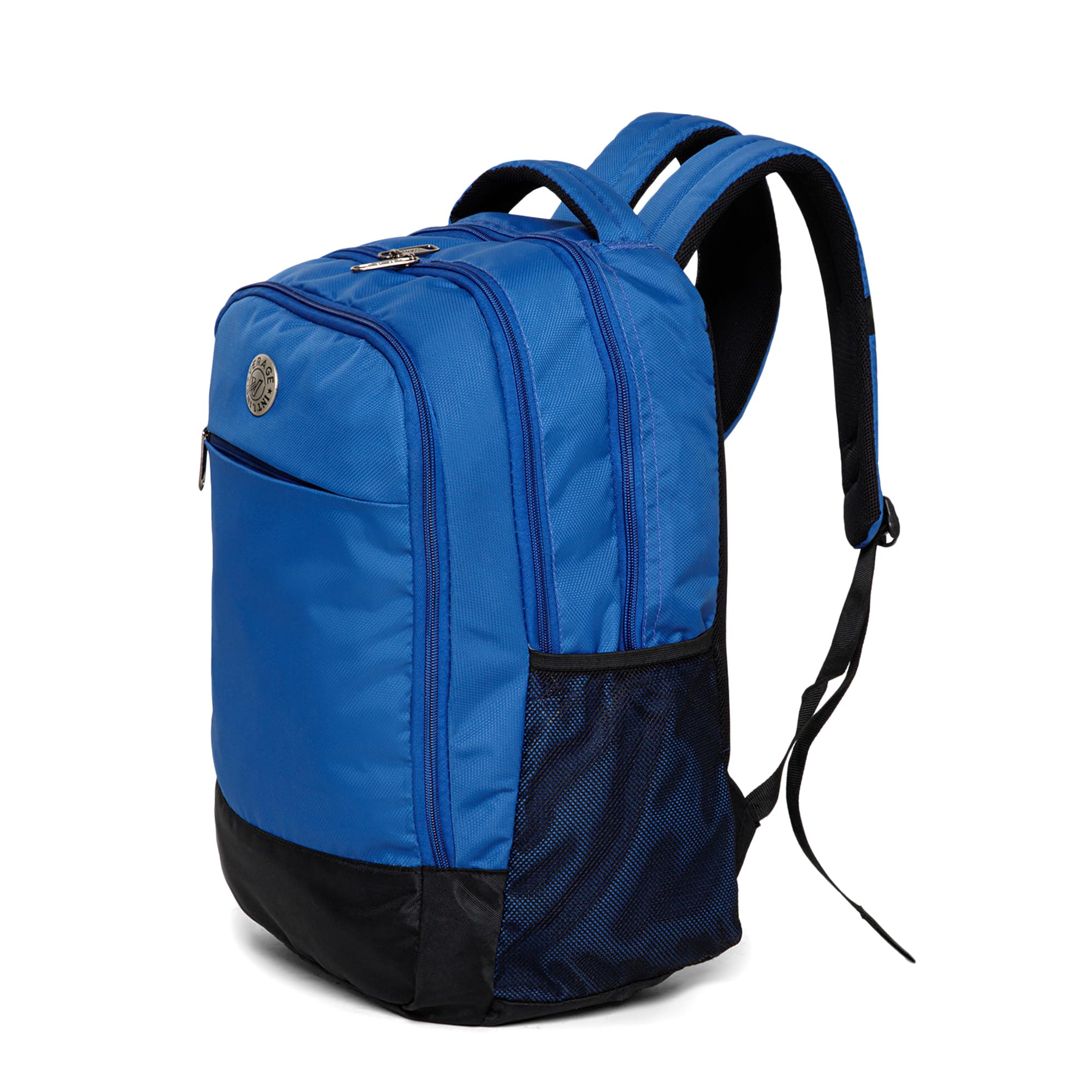 Verage V-Lite DISC(VLS01) Royal blue 30 Liters Water Repellant 17.5" Laptop Backpack With Rain Cover For Casual, Outdoor, Office Or Daily Use (B0CMD9LXLH) Amazon Price History, Amazon Price Tracker