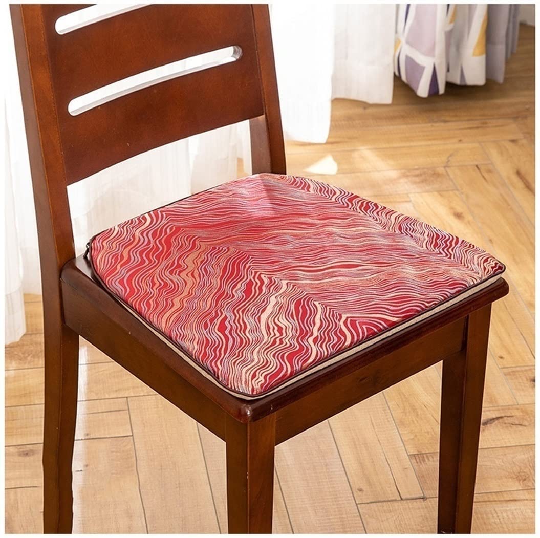 Set di 2 cuscini per sedie 37 x 34 cm Giallo Terni | Maisons du Monde