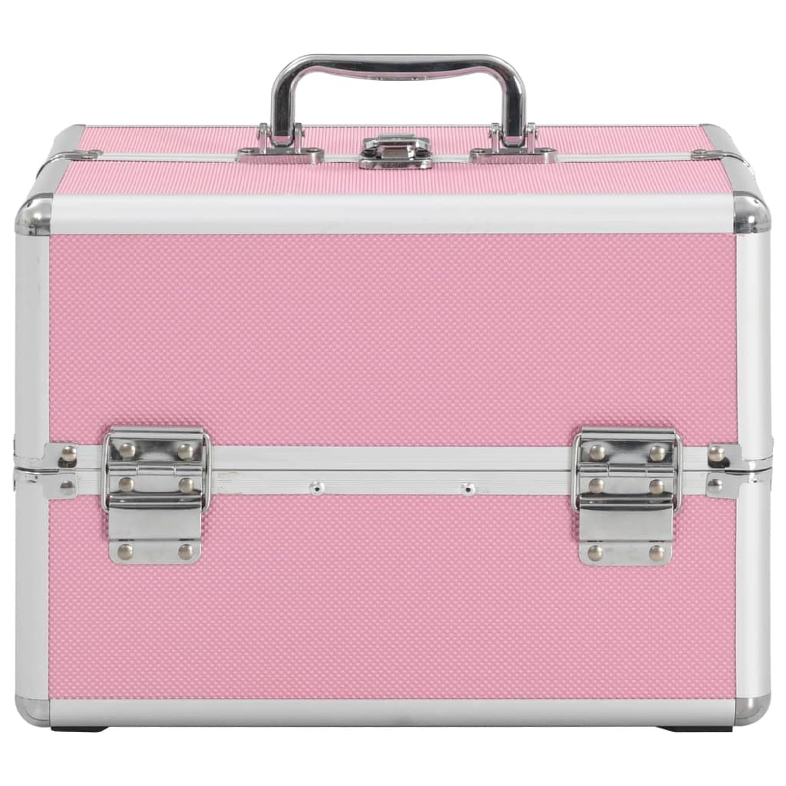 LAPOOH Valigia per Cosmetici 22x30x21 cm Rosa in Alluminio,Bagagli e Borse,Borse toilette-91830