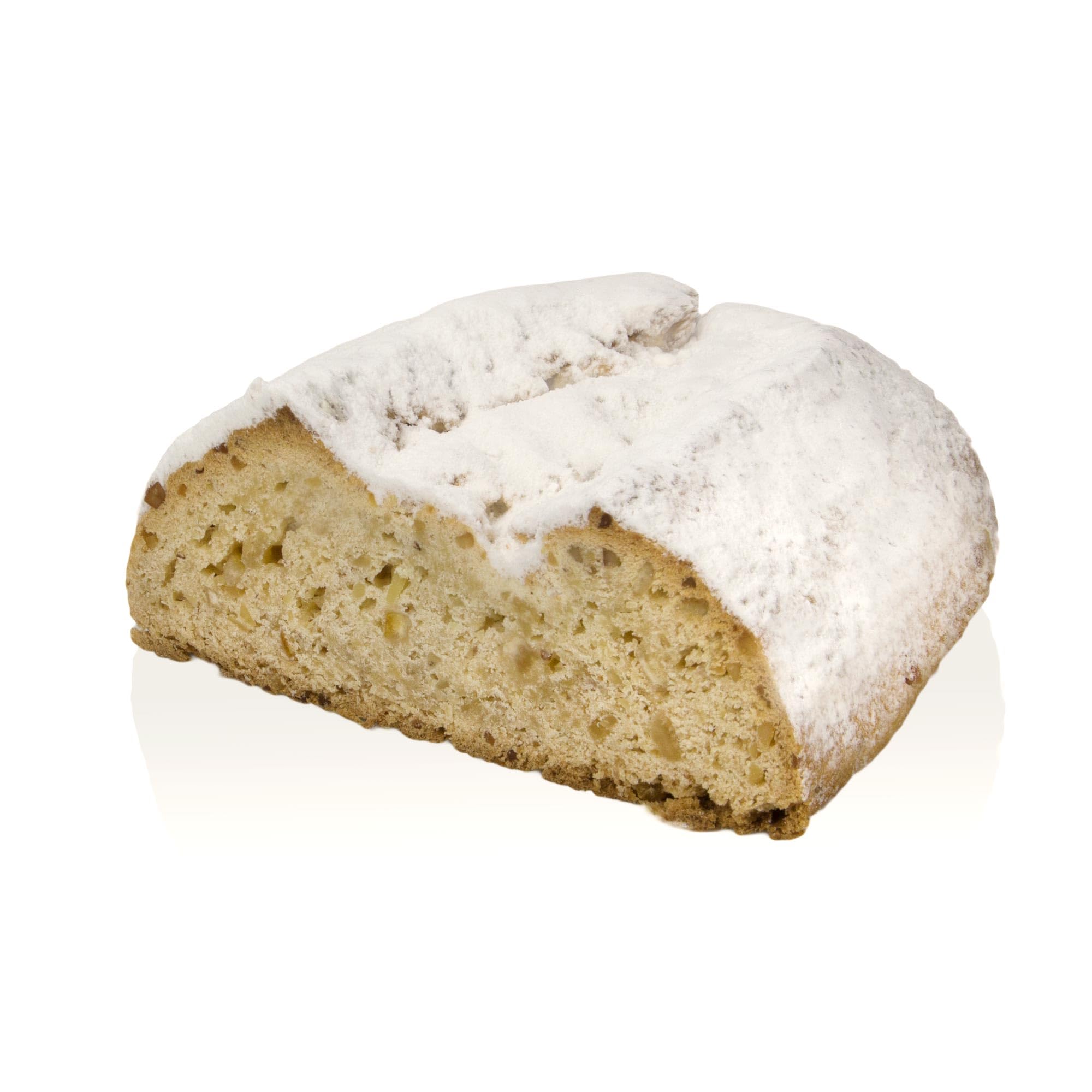 Bio Mandelstollen 1 kg I Christstollen ohne Rosinen im Geschenkkarton