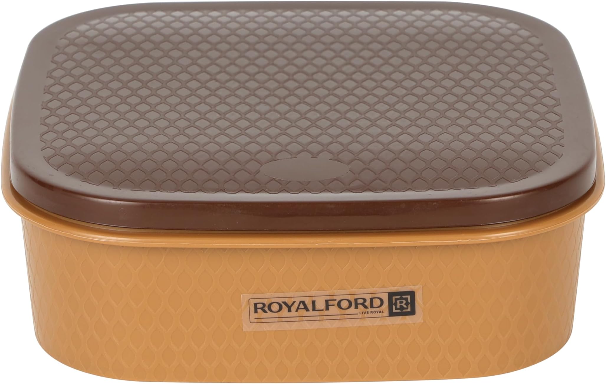 7 Container Plasticware Box, BPA Free Spice Container Indian Masala Daaba Lightweight Box for Storing Spices, Clear