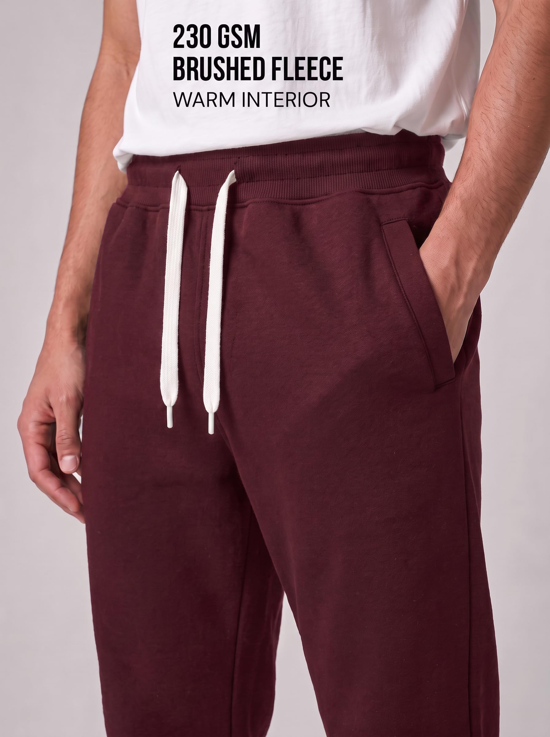 Southpole Spodnie dresowe męski Active Basic Jogger Fleece Pants