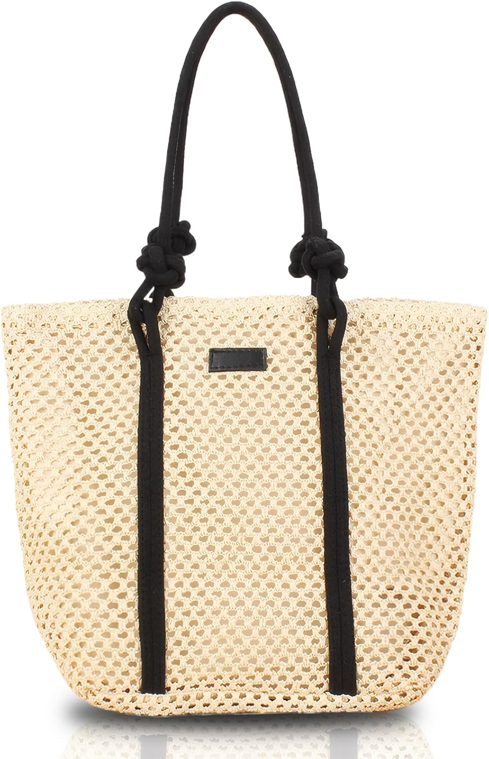 Summer Straw Crochet Beach Bag Woven Tote Handbag Boho Purse for Women Trendy Summer Straw Crochet Beach Bag Woven Tote Handbag Boho Purse for Women Trendy