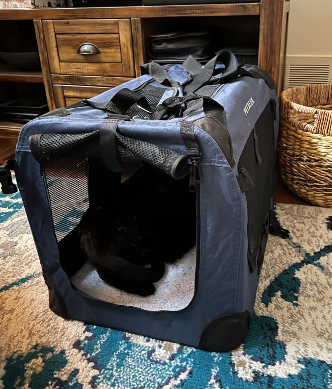 10/mo Finance Petseek Extra Large Cat Carrier Soft Sided Folding