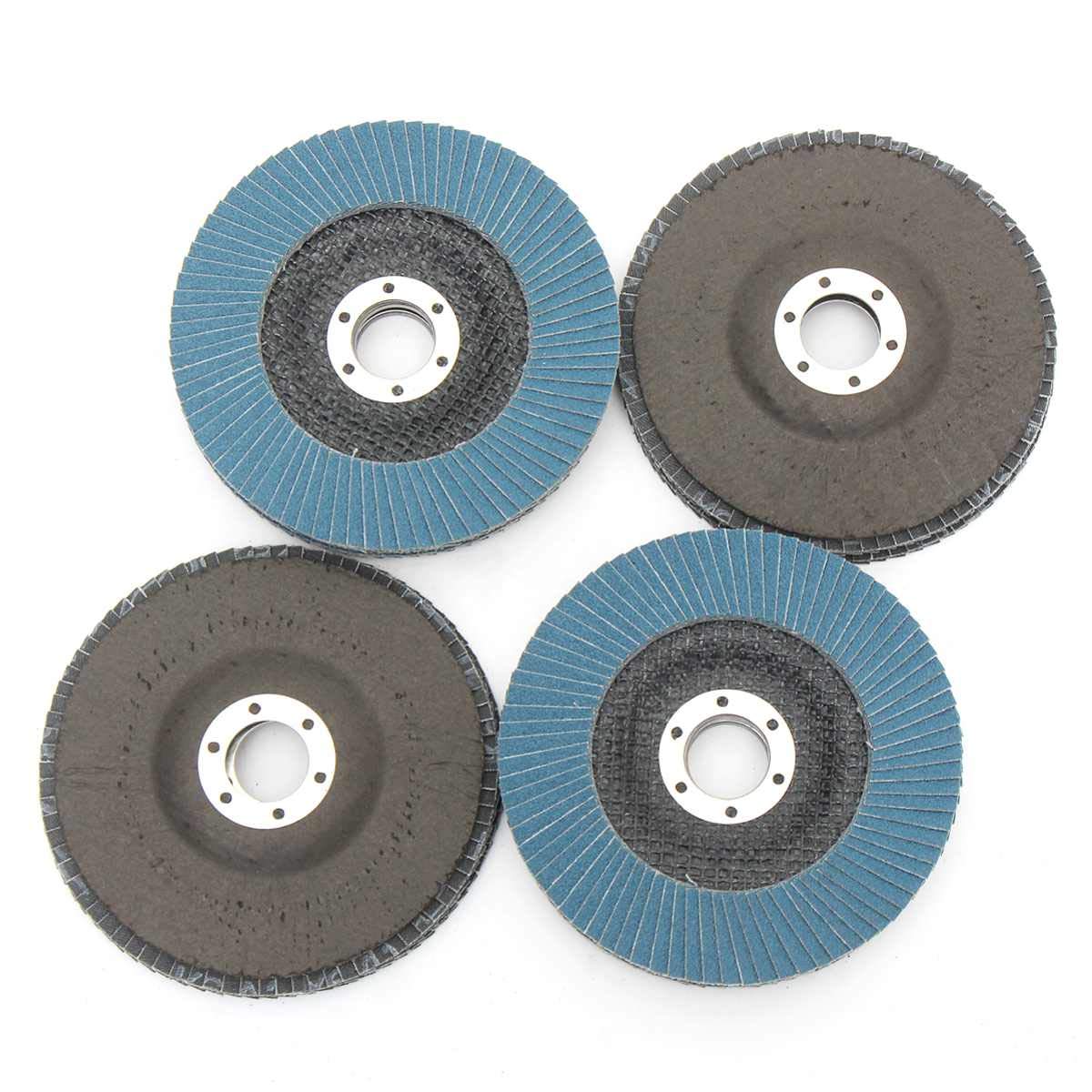 Disque A Poncer 125mm 10pcs 40grit Lames Pour Meuleuse D'angle, Disques à Lamelles Abrasifs Disque Abrasif