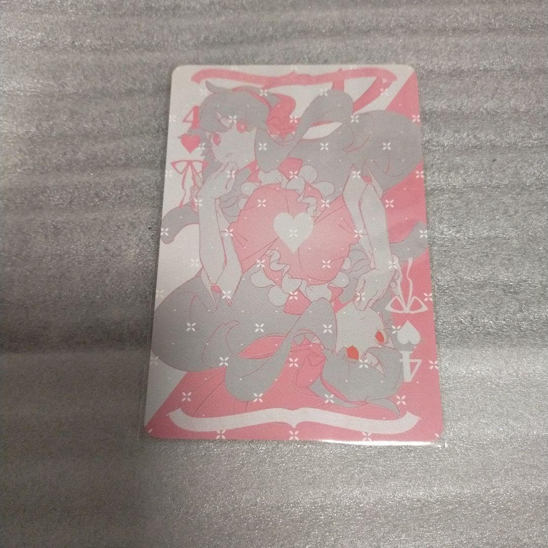 カゲプロ　カゲロウプロジェクト　ポストカード　　トランプ　カード　イラスト カゲプロ カゲロウプロジェクト ポストカード トランプ カード