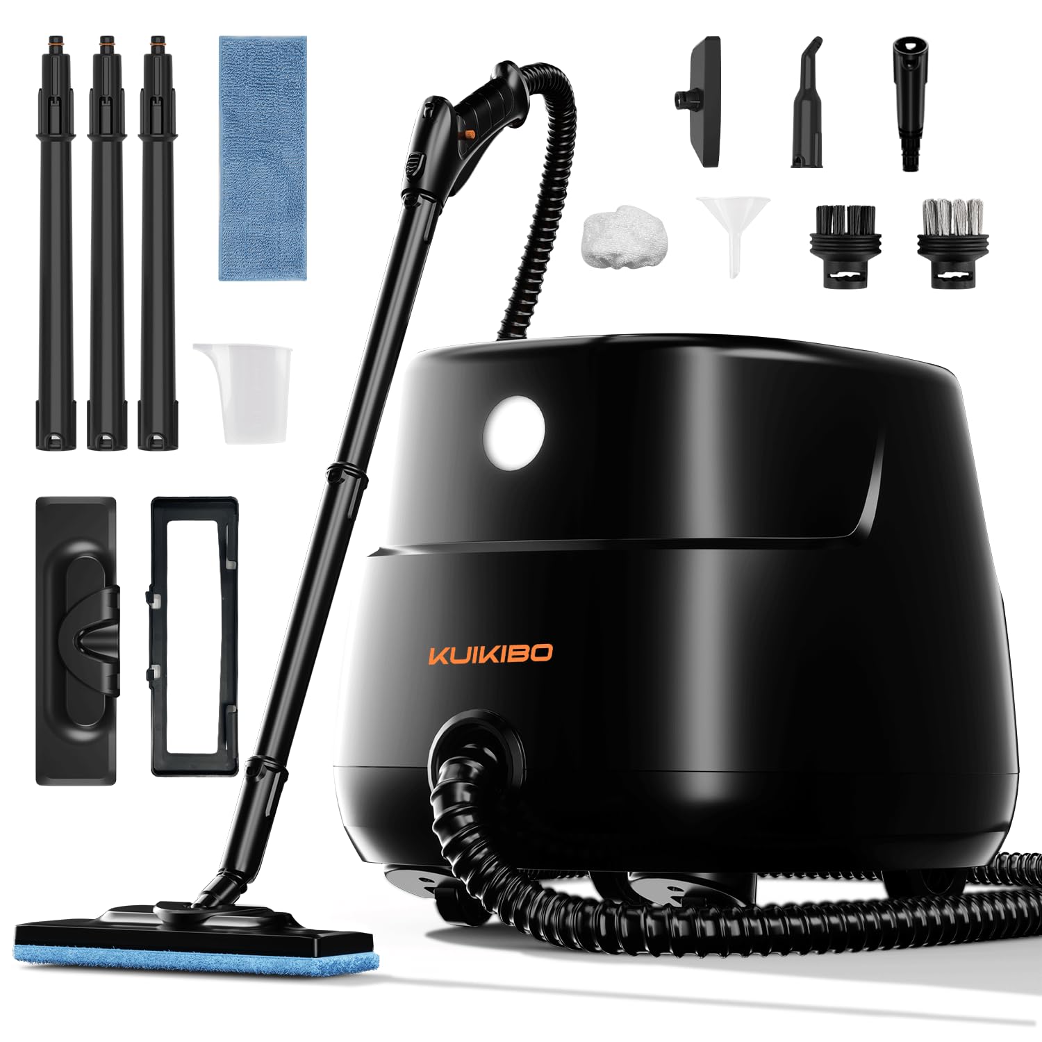 Powerful Steam Cleaner for Home Chemical-Free Multipurpose Steam Cleaner 3-Steam Volumes Comfy Handle Portable Deep Cleaning Lightweight Steamer