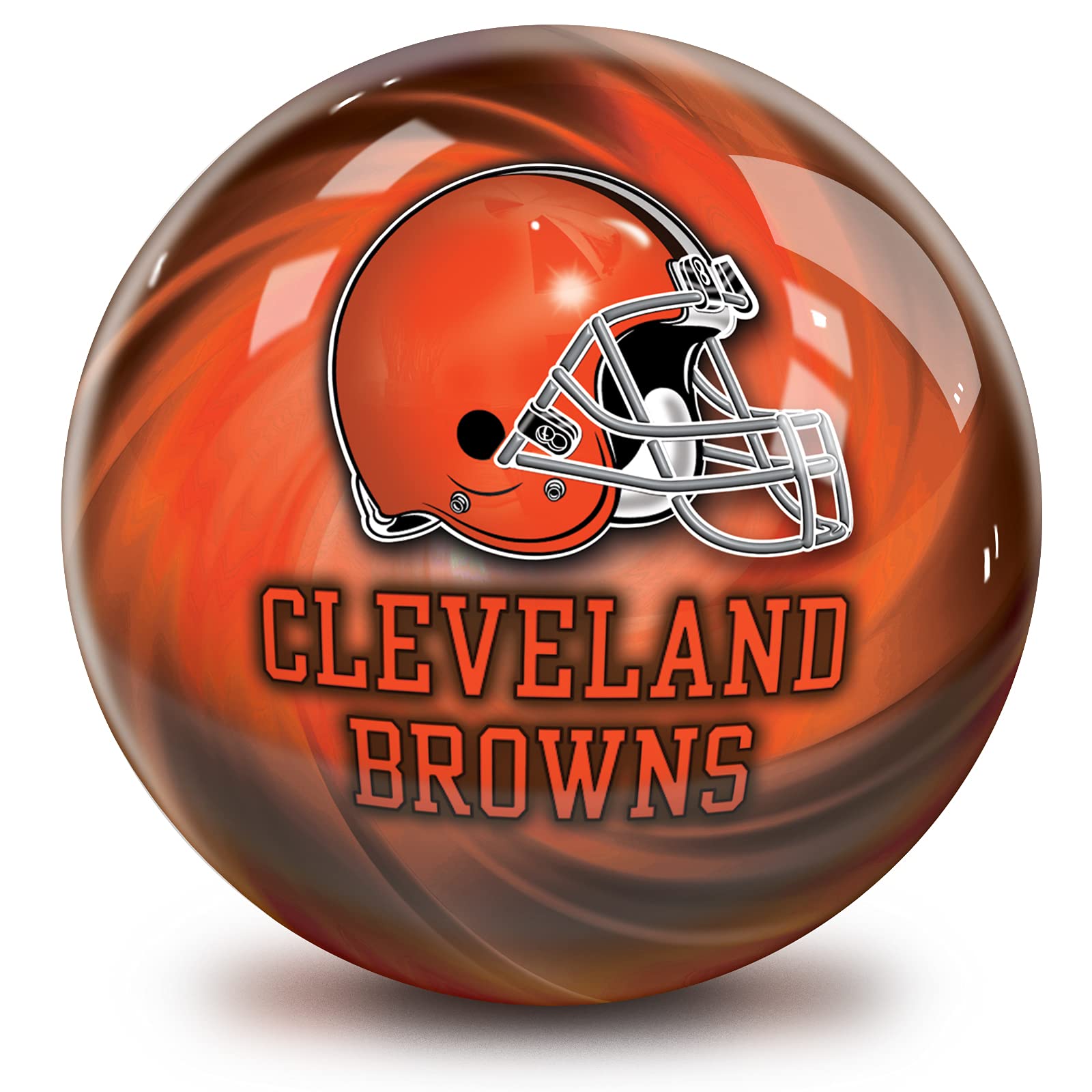 Strikeforce Bowling Officially Licensed NFL Cleveland Browns Undrilled Bowling Ball (8)