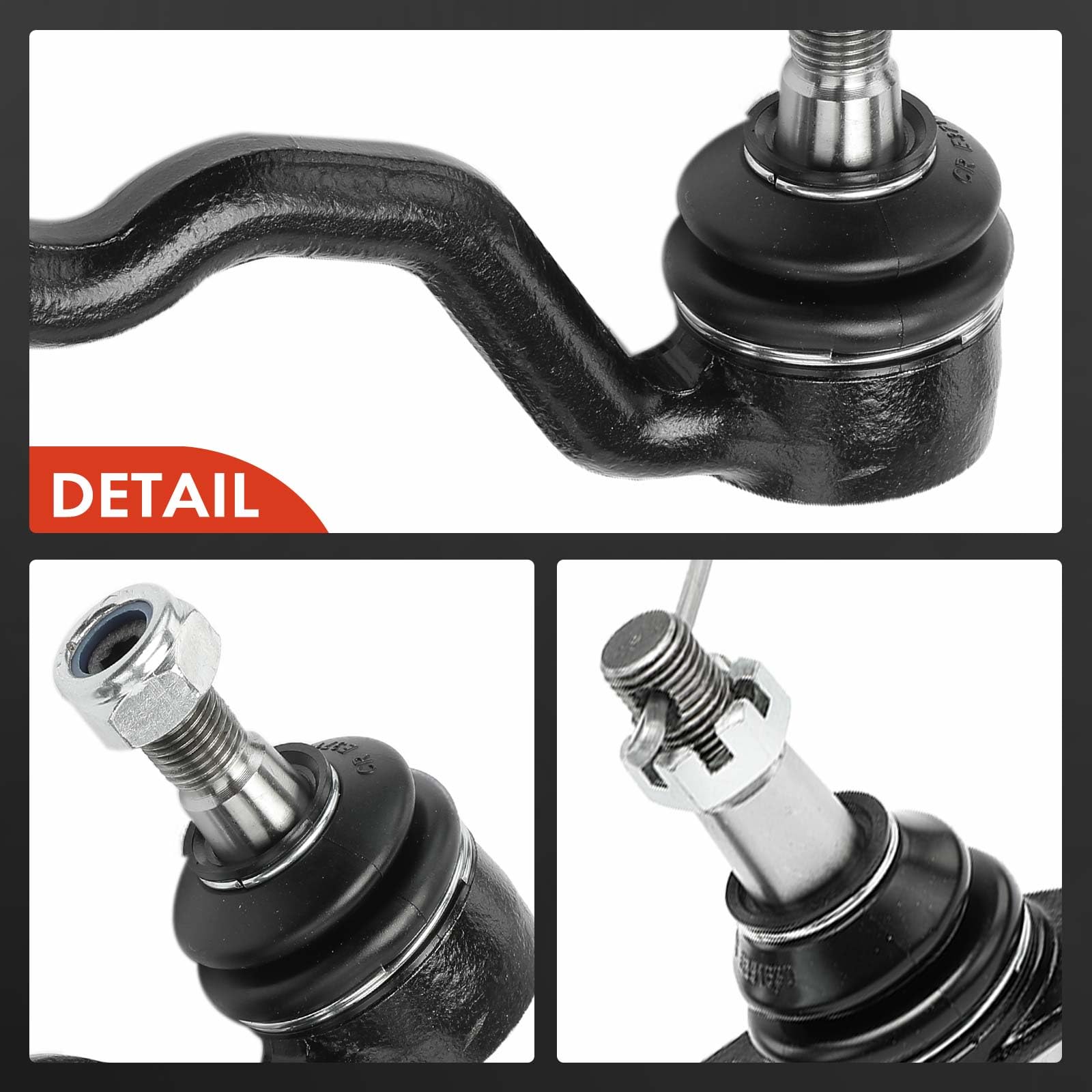 Frankberg 10-Teilig Querlenker Satz Koppelstange Spurstangenkopf Kompatibel mit X3 E83 2.0L-3.0L 2004-2008 X3 E83 xDrive18 xDrive20 xDrive30 2.0L 3.0L 2008-2011 Replace# 31103415027