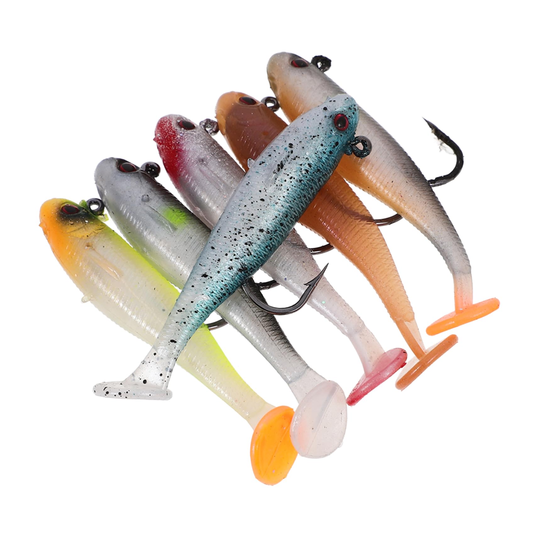 Toddmomy Esca per Basso Esche per Basso Piccolo Esca Falsa Maschere di Acqua Salata Artificiale Attirare Sale Robuste Esche da Pesca Trota Esche False Cucchiai ABS
