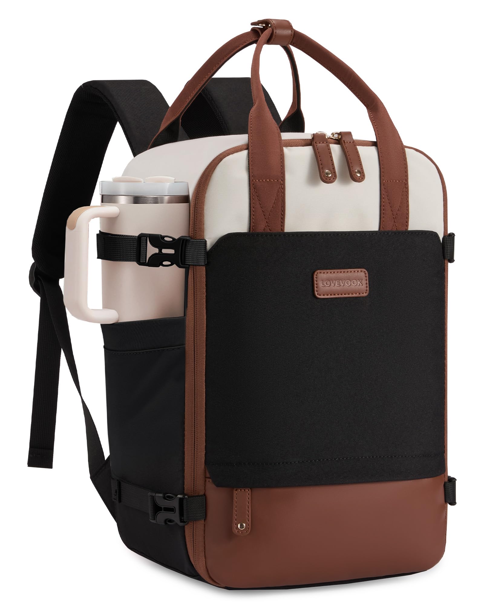 LOVEVOOK Reiserucksack Damen Handgepäck Tasche für Flugzeug