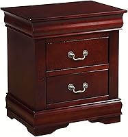 Vista 1 de Acme Louis Philippe Mesita de noche en cereza