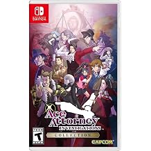 Ace Attorney Investigations 1 & 2 Collection # - Asian - English Box /Switch