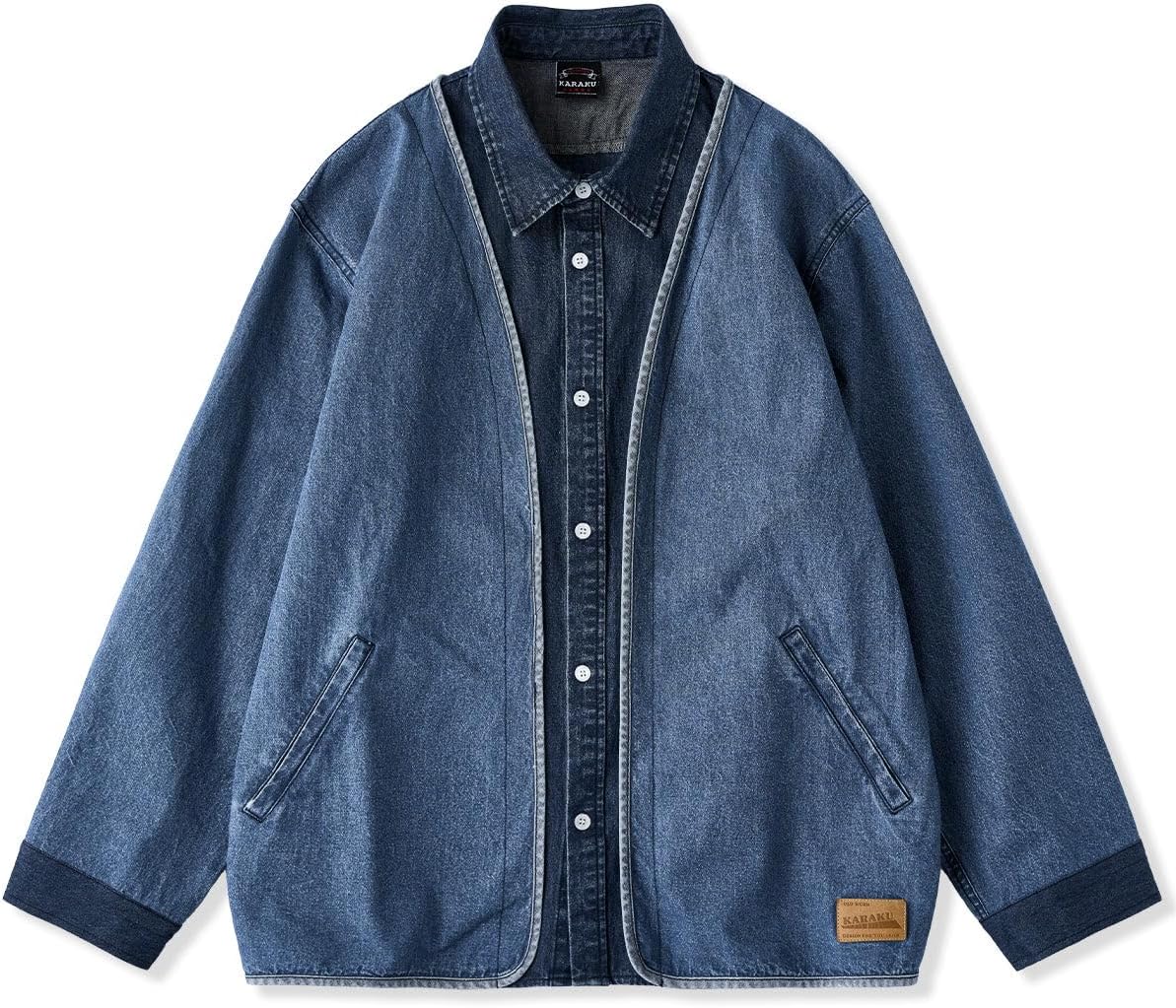 ☆ボブソン☆Gジャン デニムジャケット【XL】2way ラビットファー ☆ボブソン☆Gジャン デニムジャケット【XL】2way ラビットファー