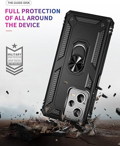 Miniatura 9 de Funda para Xiaomi redmi Note 12 Pro Plus 5G con protector de pantalla, soporte delgado protección militar a prueba de golpes, funda protectora para