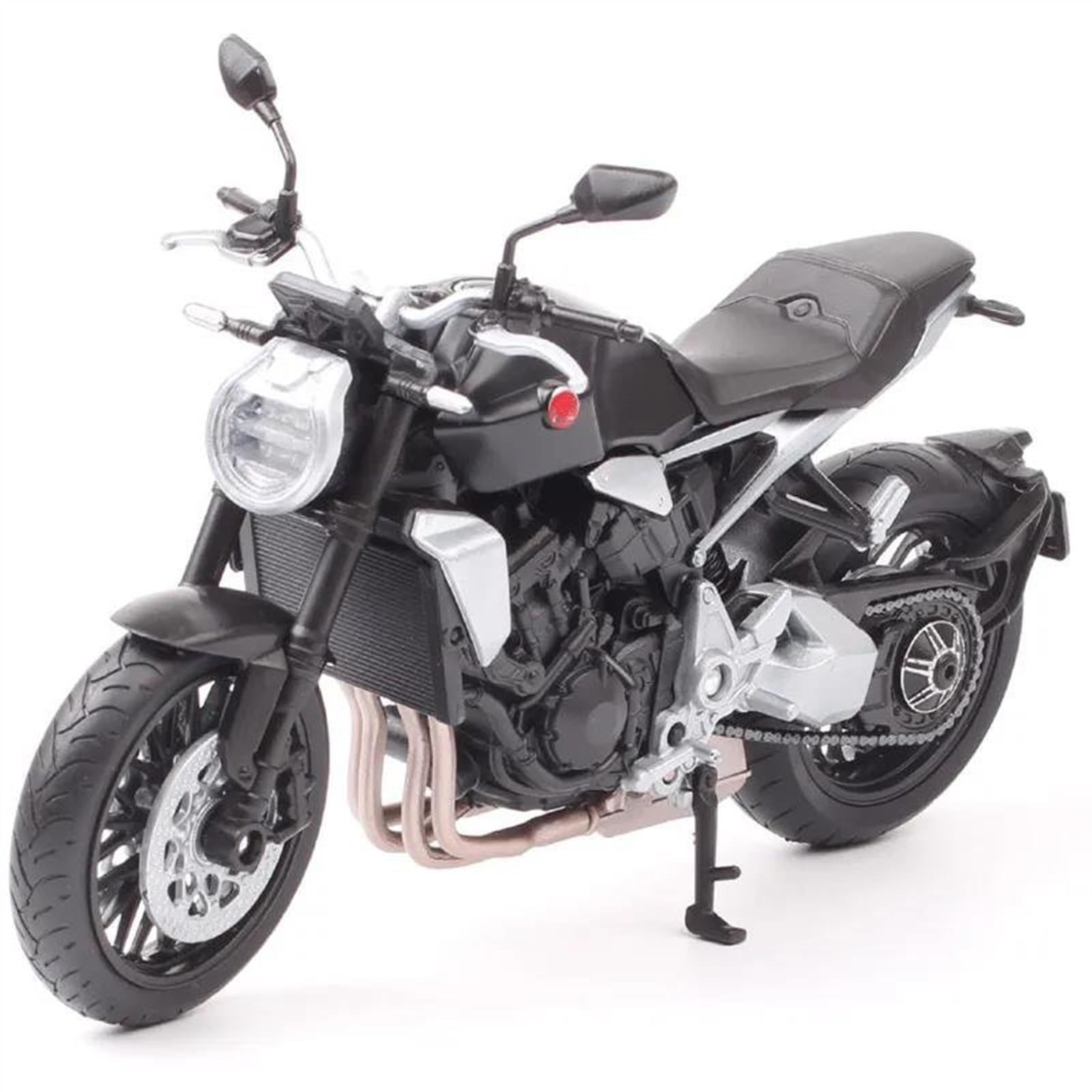 SEYXF Motorbike Toy 1:12 for H-onda CB1000R Motorcycle Model Toy Collection(Black- Silver)