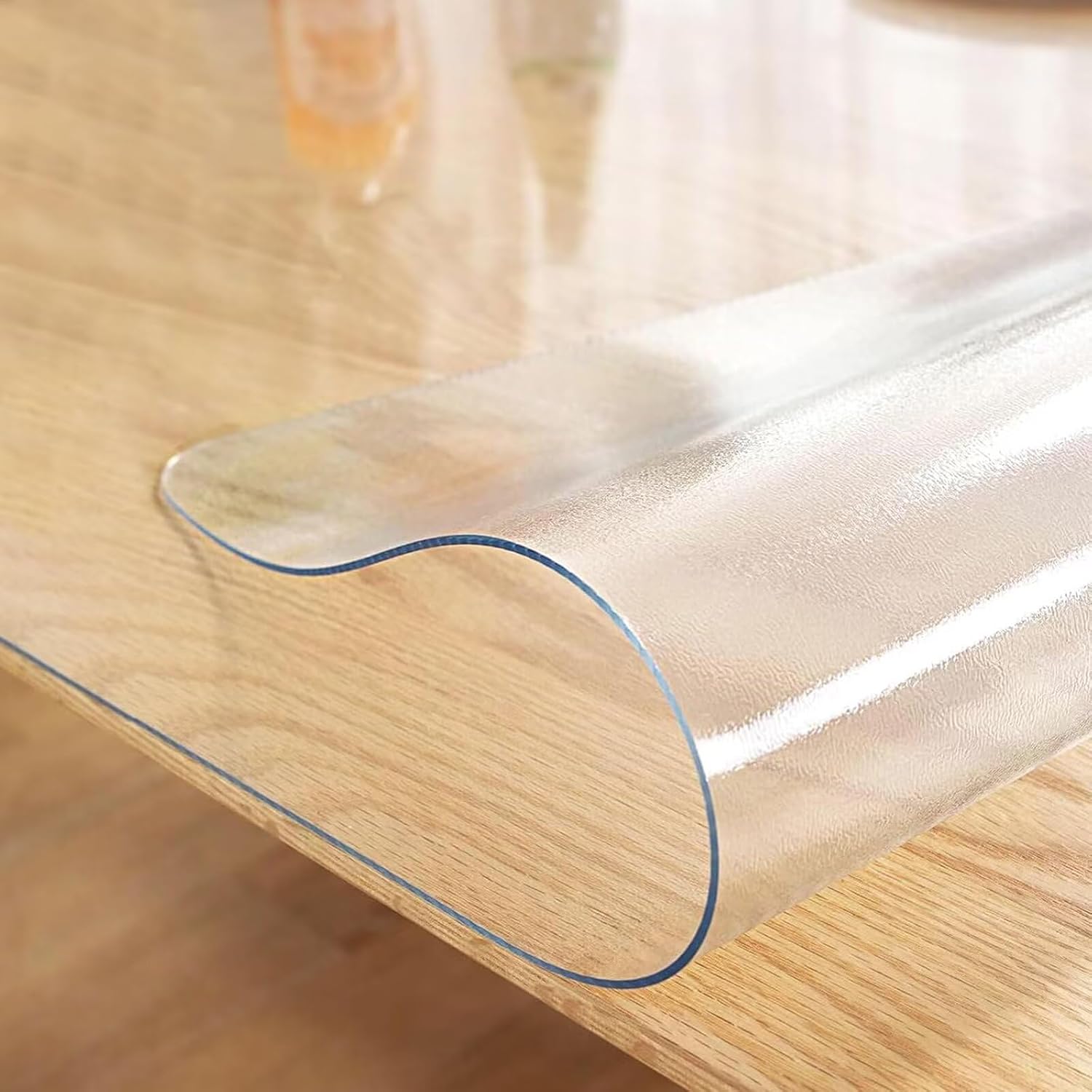 AHWEKR Custom 18in x 20in Frosted Desk Cover Protector, 2.5mm Thick Plastic Desk Pad Desk Topper Desk Mats on top of Desks Table Runner Leaf Cover Protector for Computer Writing Desk Side Tabletop