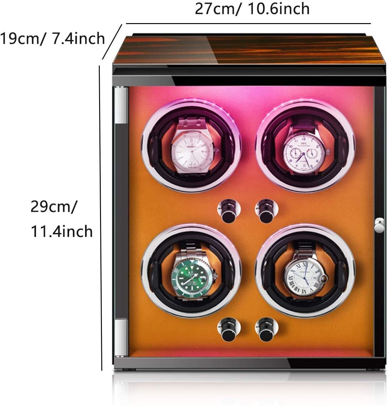 Remontoir Automatique Avec Moteur Super Silencieux, 4 Modes