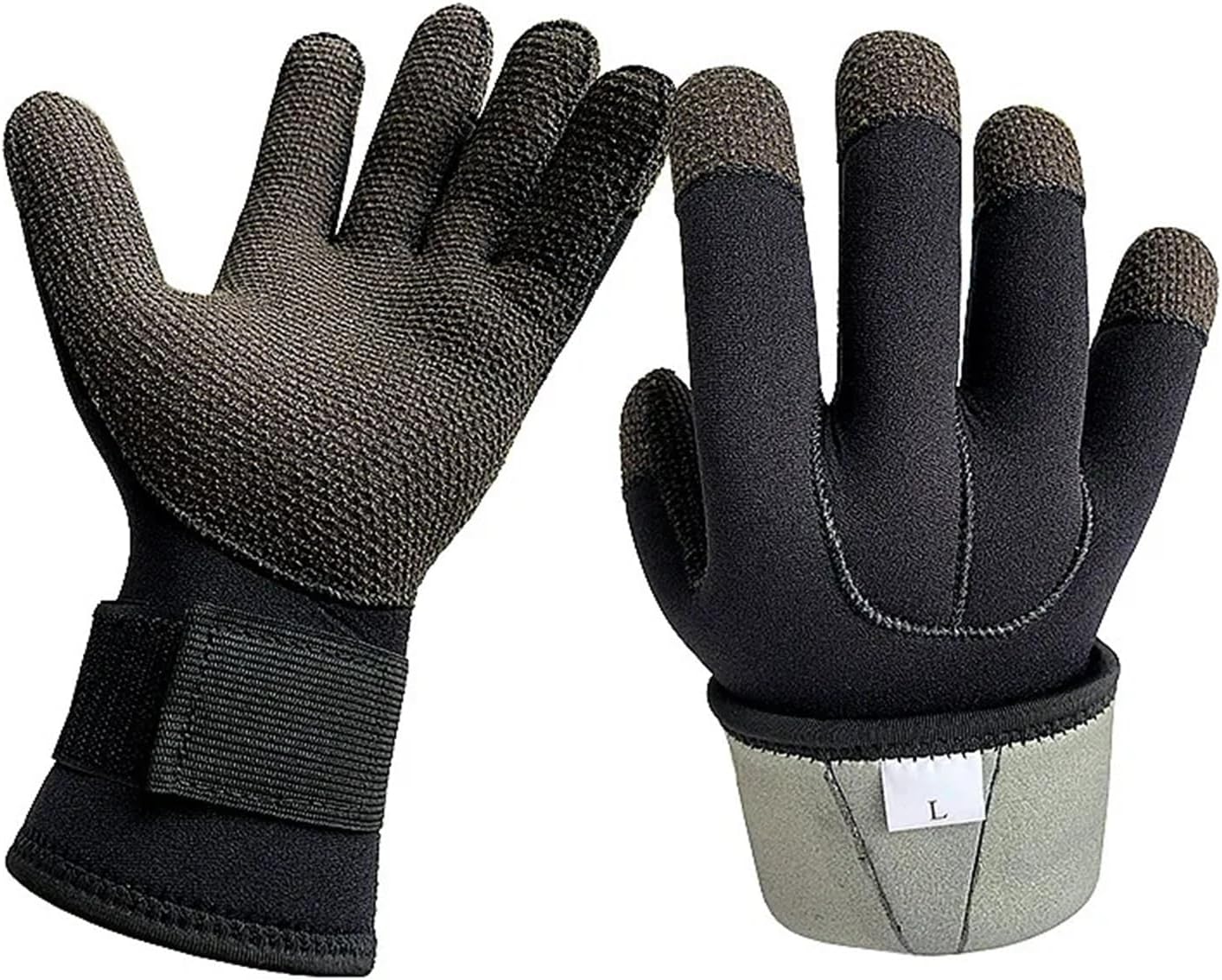 5mm Kevlar Diving Gloves - Warm, Anti-Skid & Scratch-Proof Gloves for Surfing & Fish Hunting
