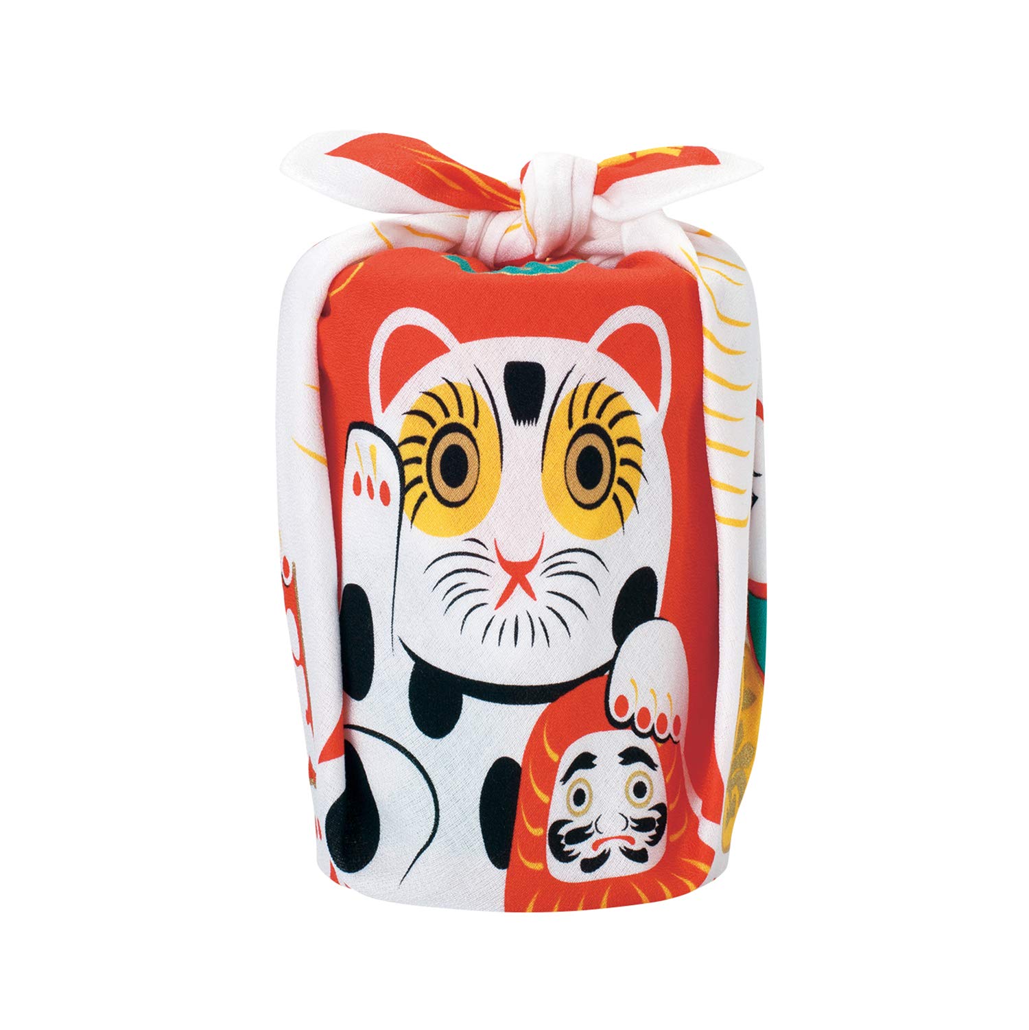 Yamada Furoshiki Manekineko Tissu japonais Motif chat